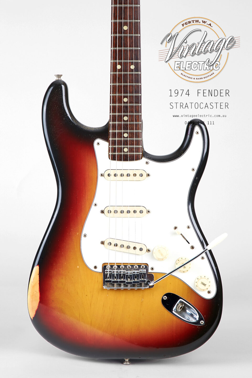 1974 Fender Stratocaster 3TS Body