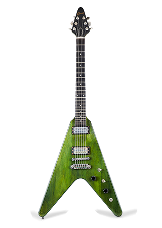 1984 Gibson Flying V Green