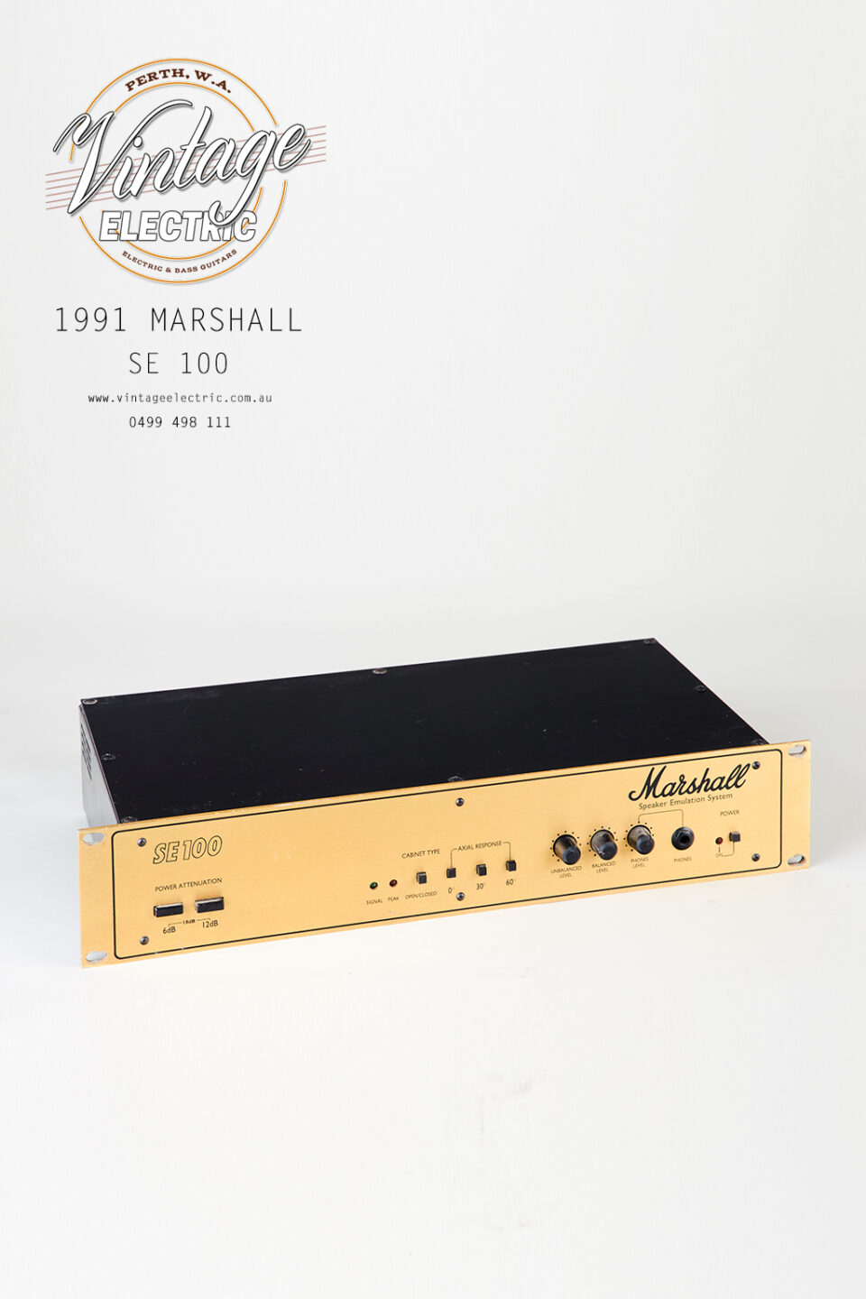 1991 Marshall SE100 Speaker Emulator