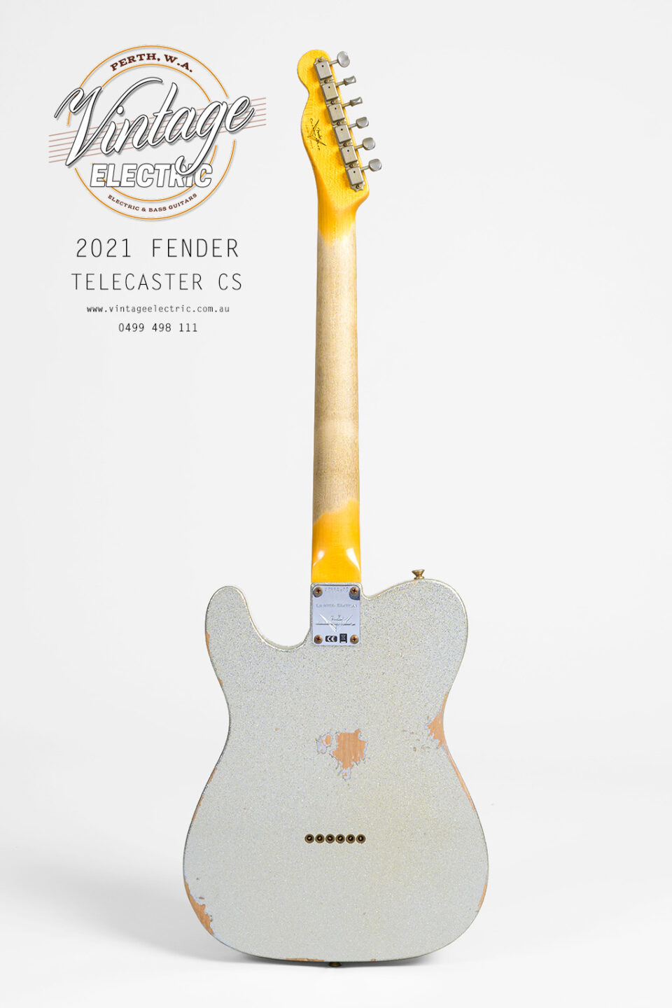 2021 Fender Telecaster Back