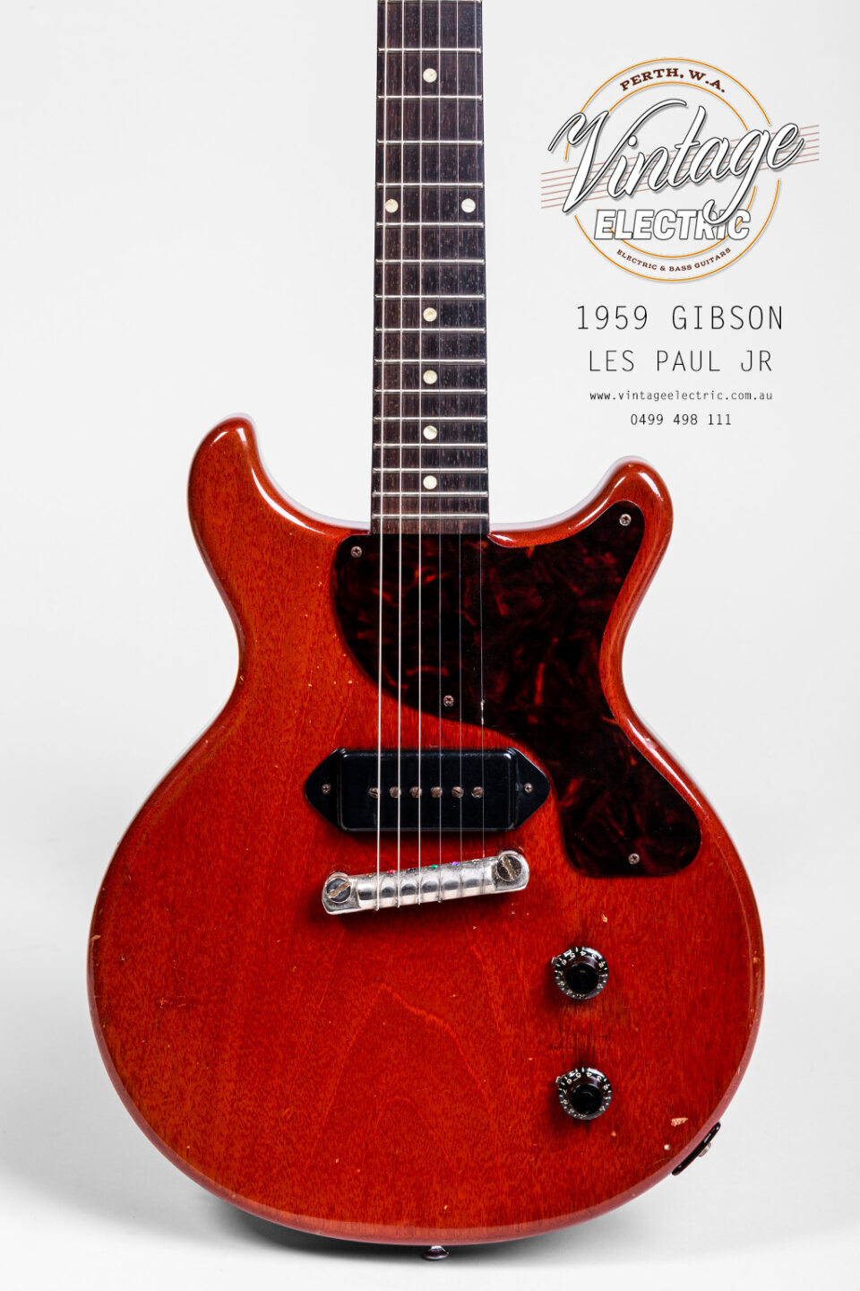 1959 Gibson Les Paul Jr Cherry JB Body
