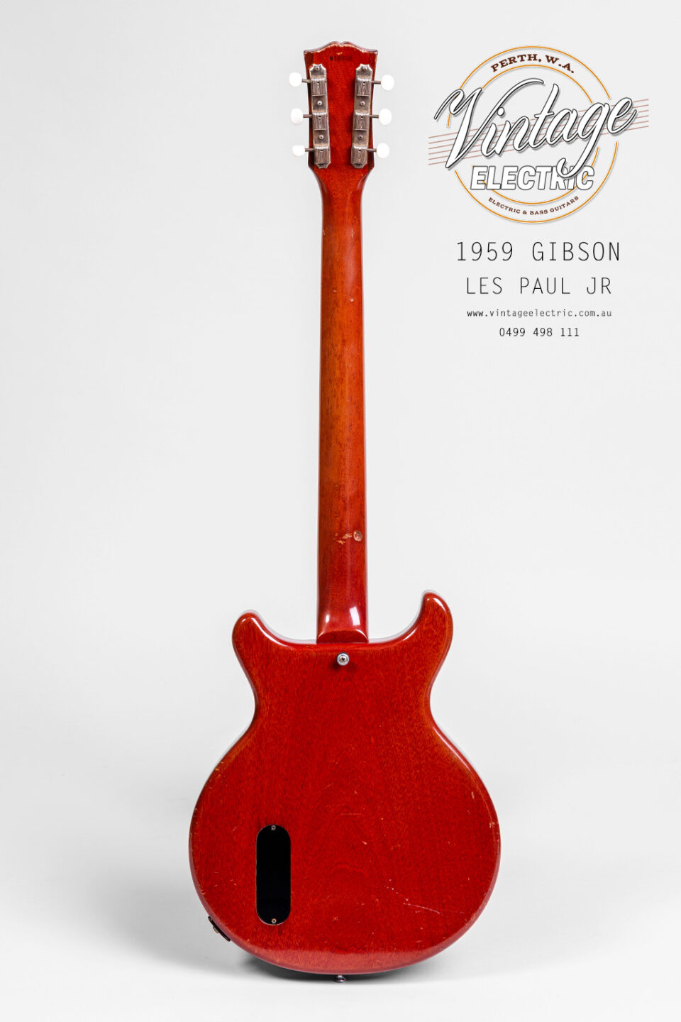 1959 Gibson Les Paul Jr JB Back of Guitar
