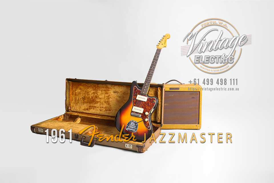 1961 Fender Jazzmaster Sunburst Vintage Guitar