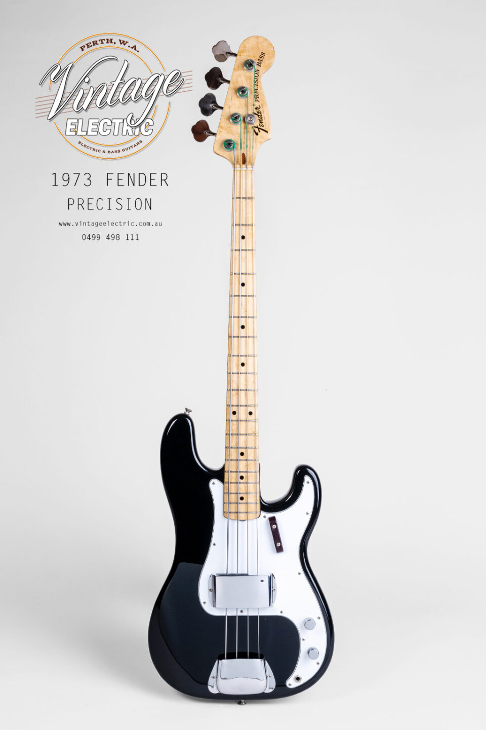 1973 Fender Precision Bass Black
