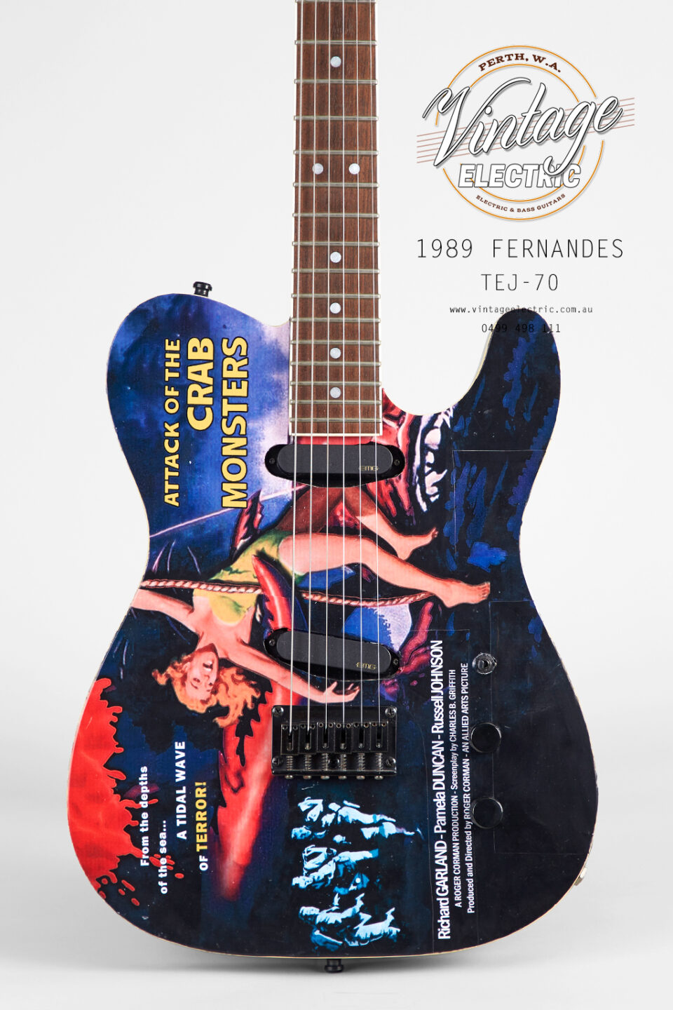 1989 Fernandes TEJ-70 Guitar | Vintage Electric