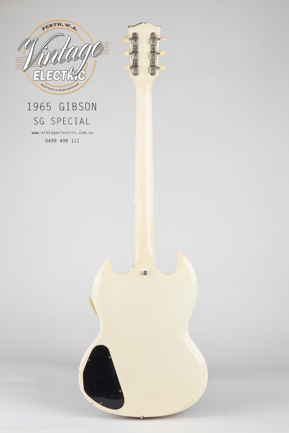 1965 Gibson SG Special Back of Guitar