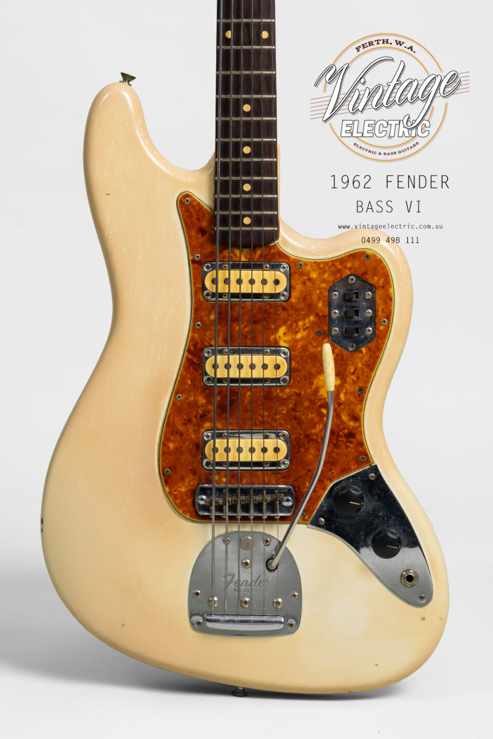 1962 Fender Bass VI Bass Body