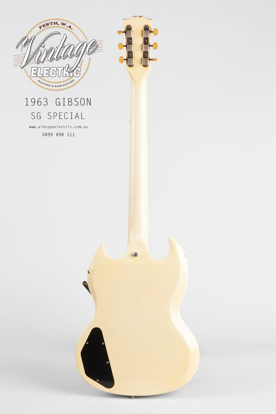 1963 Gibson SG Special Back of Guitar