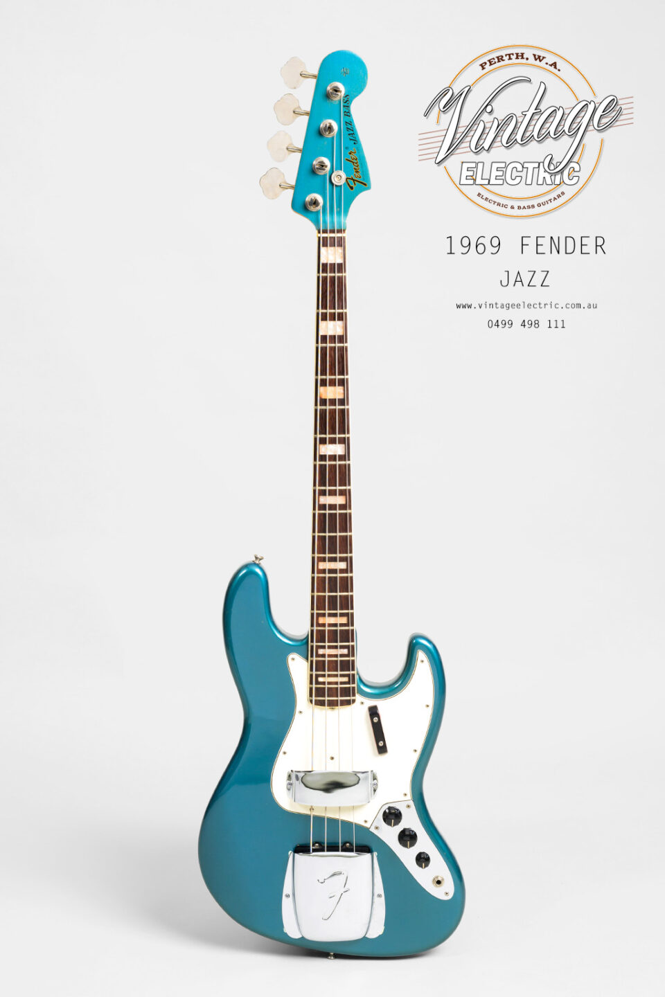 1969 Fender Jazz Bass Lake Placid Blue