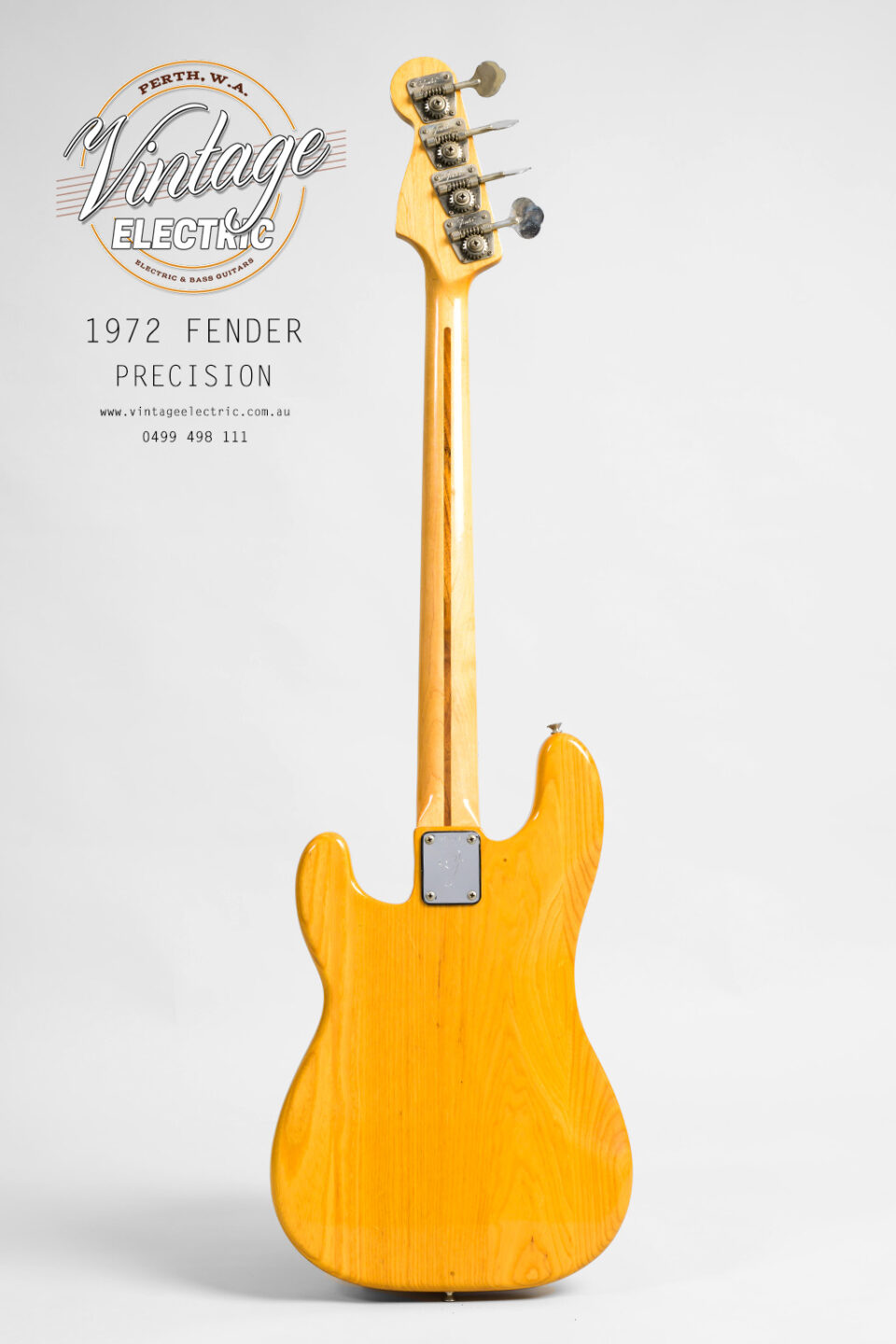 1972 Fender Precision Back