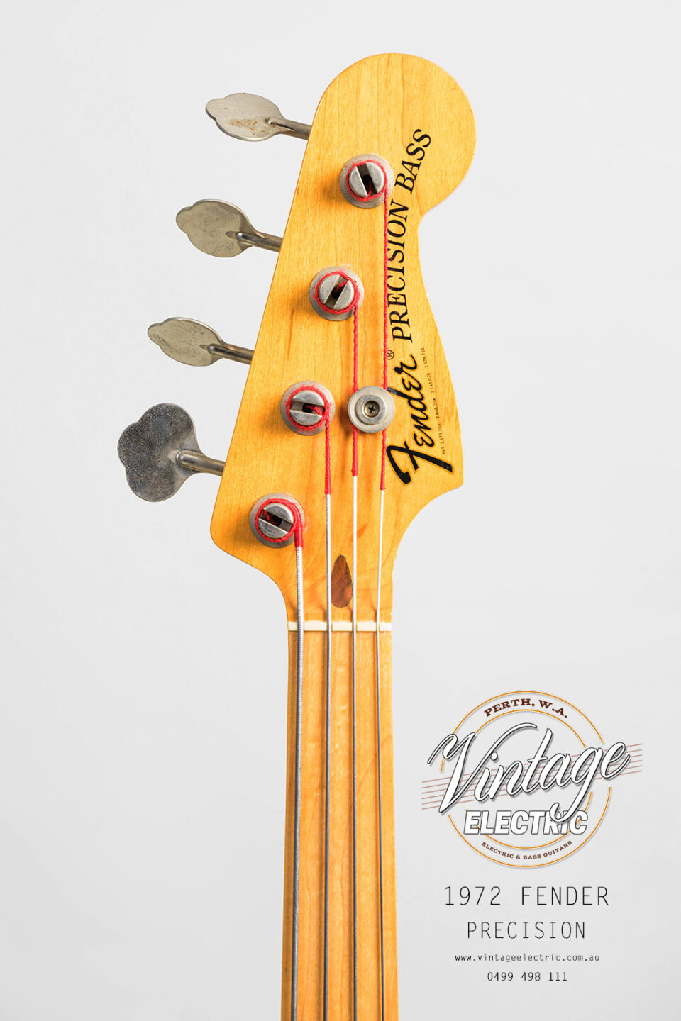 1972 Fender Precision Headstock