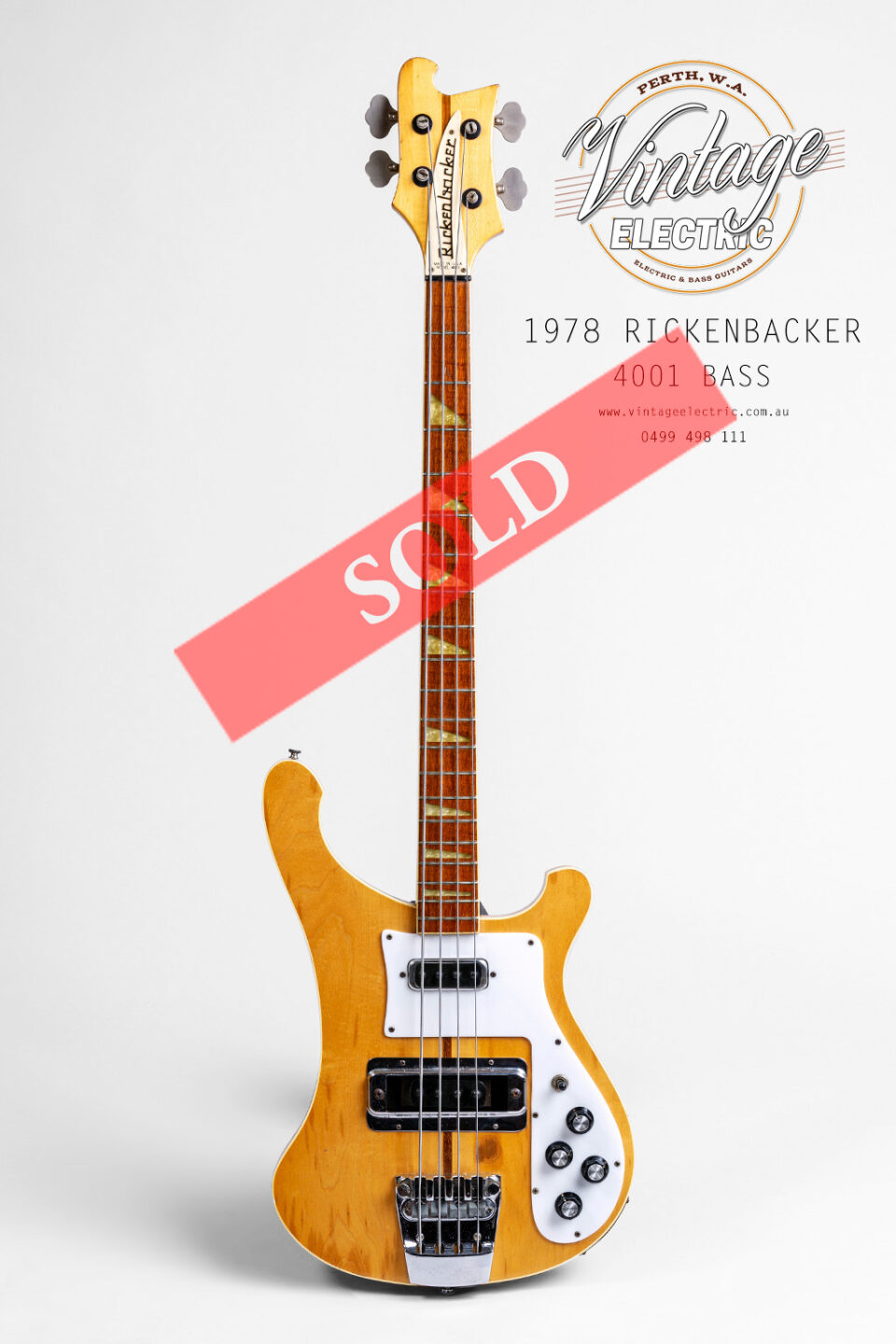 1978 Rickenbacker 4001 Guitar | Vintage Electric
