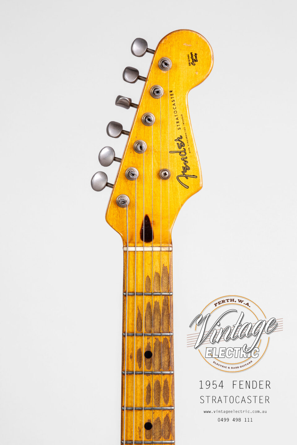 1954 Fender Stratocaster Headstock