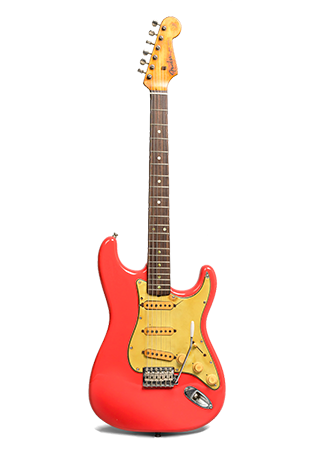 1962 Stratocaster Guitar Fiesta Red