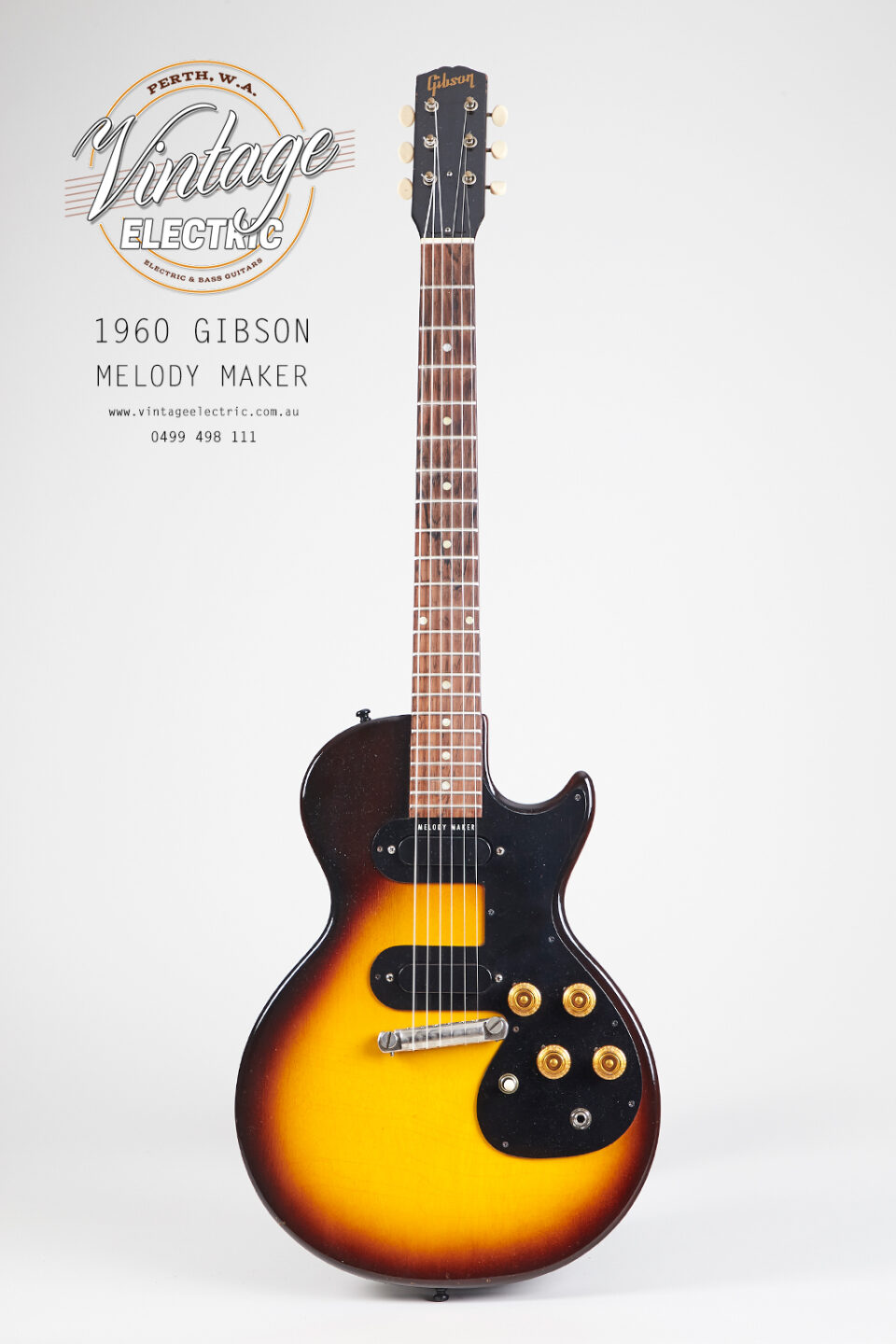 1960 Gibson Melody Maker Sunburst