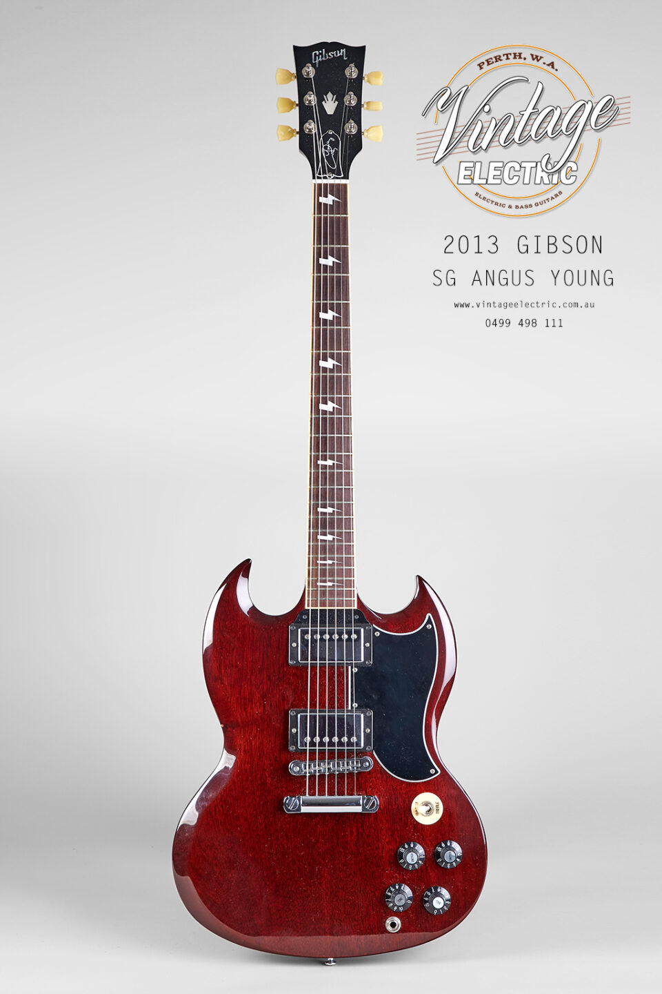 2013 Gibson SG Angus Cherry Red