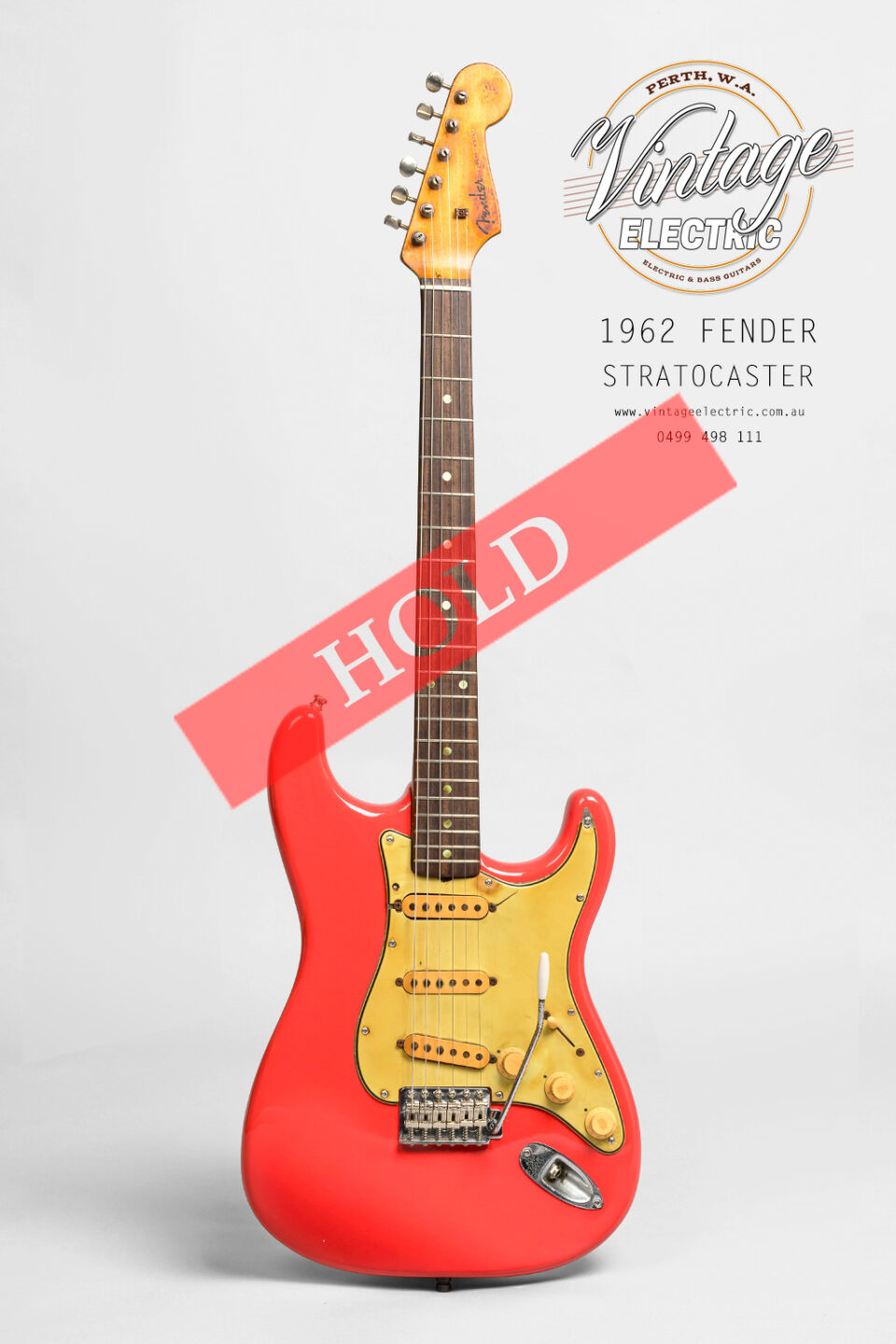 1962 Fender Stratocaster LARGE HOLD