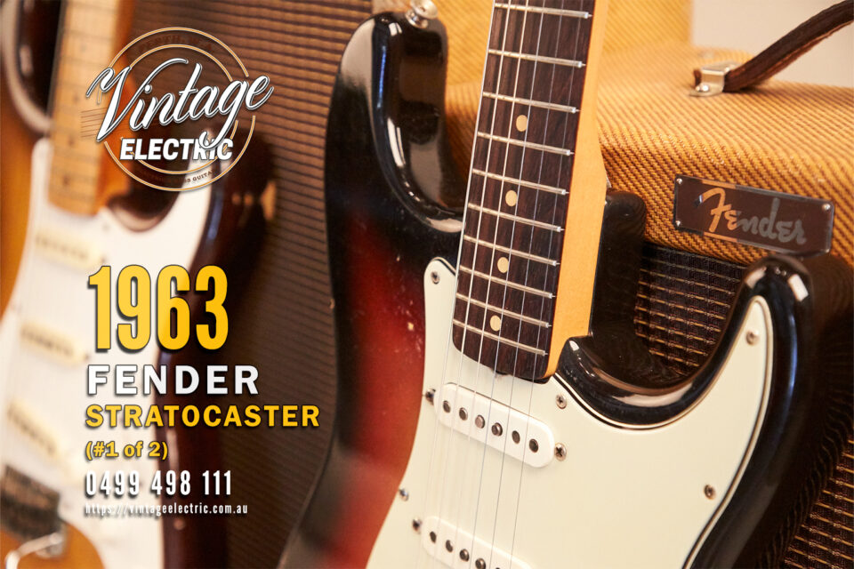 1963 Fender Stratocaster Sunburst 3T