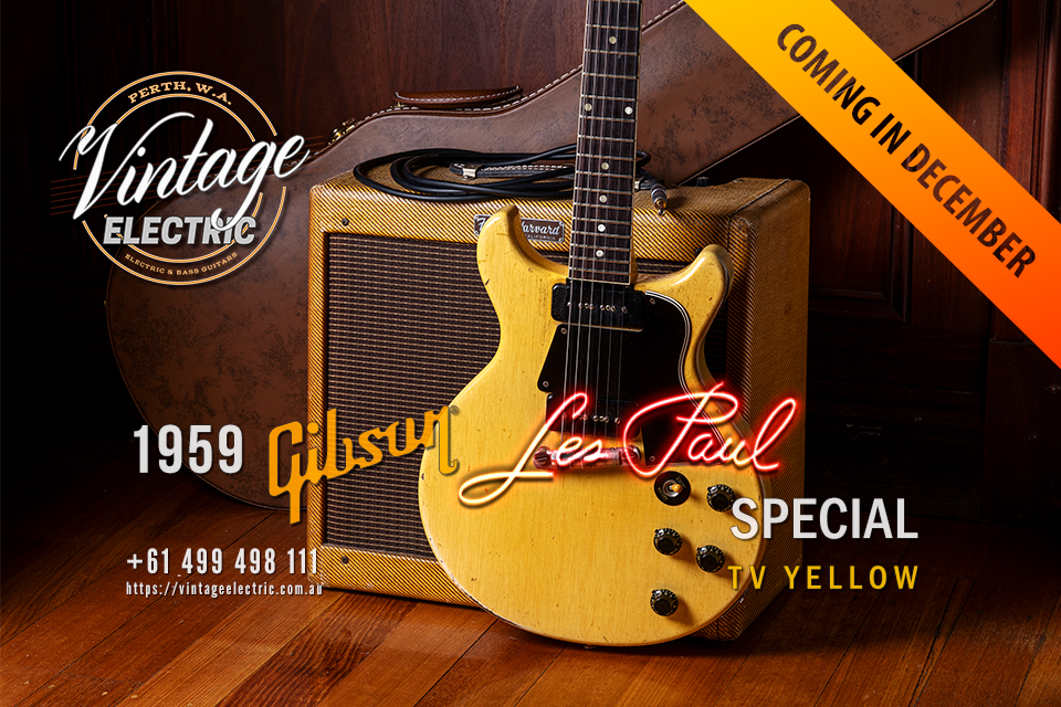 1959 Gibson Les Paul Special TV Yellow Dec 2024