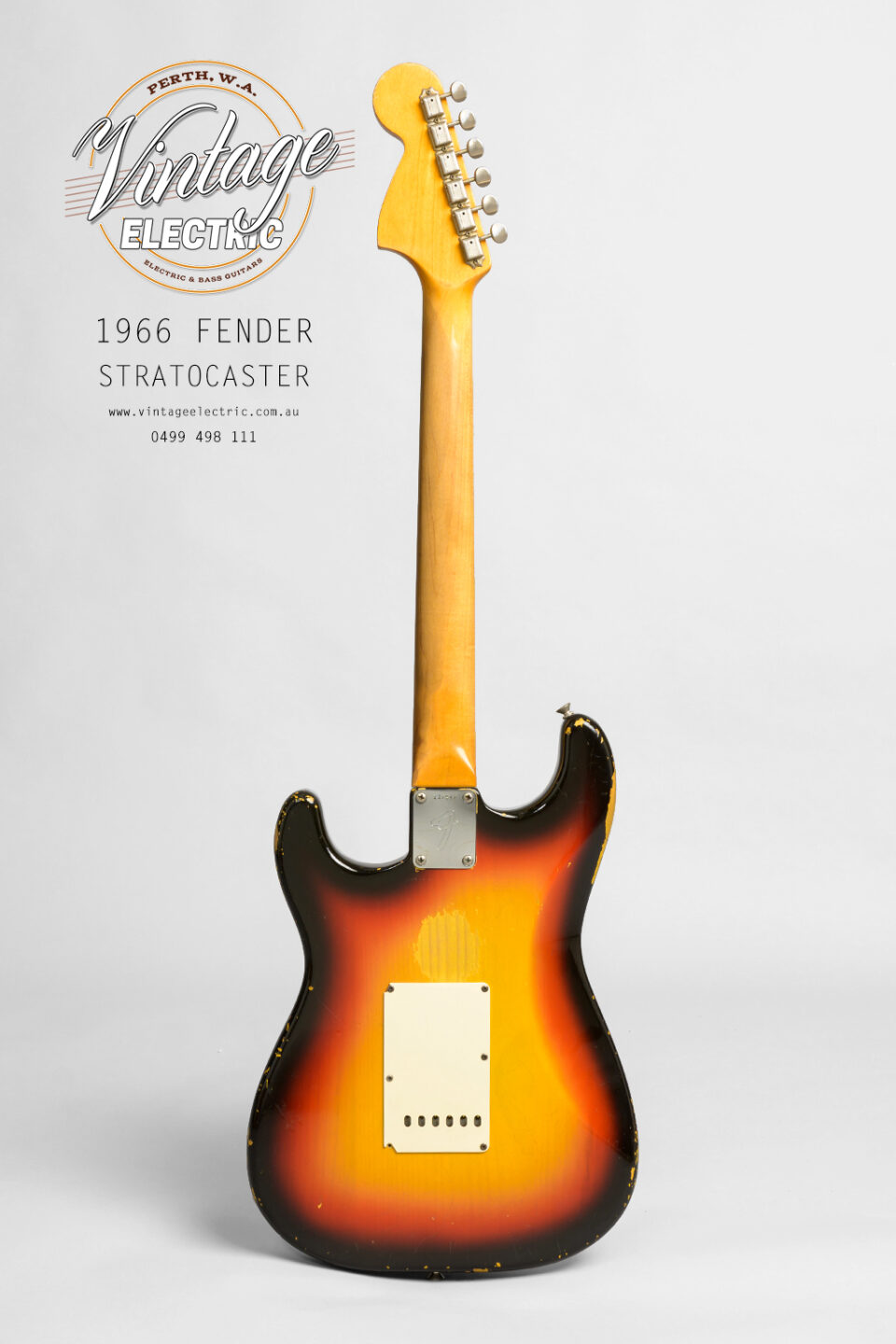 1966 Stratocaster Back of Body