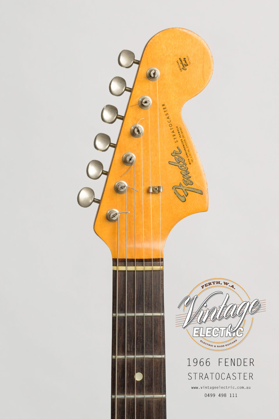 1966 Stratocaster Headstock